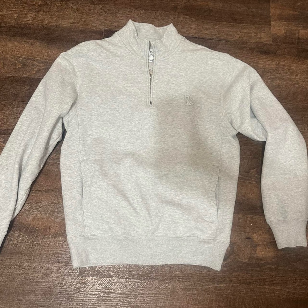 OVO Classic quarter-zip mockneck sweatshirt